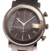 712862-1-724277 Gucci G Chrono Brown Dial Brown Steel Strap Watch For Men - YA101341