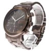 712862-2-193371 Gucci G Chrono Brown Dial Brown Steel Strap Watch For Men - YA101341