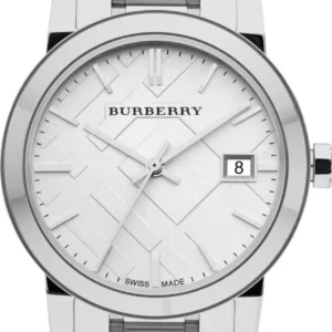 71CLYmo9JHL Burberry The City White Dial Silver Steel Strap Watch for Women - BU9100