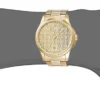 Gucci G Timeless Gold Dial Gold Steel Strap Unisex Watch - YA126461