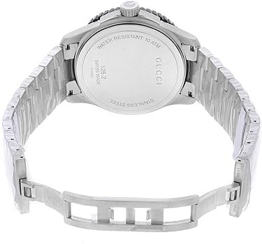 71YLLDvXdBL._AC_UY350 Gucci G Timeless Sport White Dial Silver Steel Strap Watch For Men - YA126250