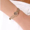 Marc Jacobs Henry Dinky Grey Dial Grey Leather Strap Watch for Women - MBM1239