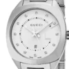 72836047-94f8-4fe7-a98b-39a6d4d66e8e_1.66ffe2010771394a5376db225a46bb8b Gucci GG2570 Diamonds White Dial Silver Steel Strap Watch For Women - YA142403