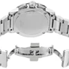 Gucci G Chrono Black Dial Silver Steel Strap Watch For Men - YA101204