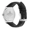 858c131f-c7ea-4403-98fe-adffc8171985_f8d0d1d7-1784-4a20-bf50-57204eacc472 Gucci G-Timeless Moonphase Black Dial Black Leather Strap Watch For Men - YA1264045