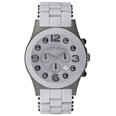 8990895505458 Marc Jacobs Pelly Grey Dial Grey Silicone Strap Watch for Women - MBM2566