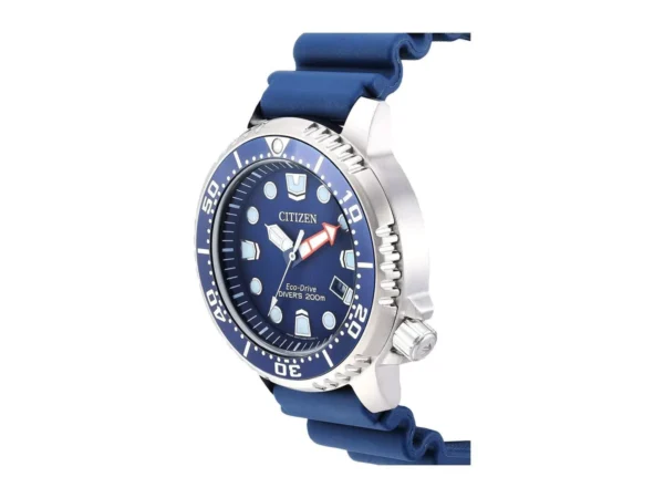 BN0151-09L_1 Citizen Eco Drive Promaster Blue Dial Blue Strap Watch For Men - BN0151-09L