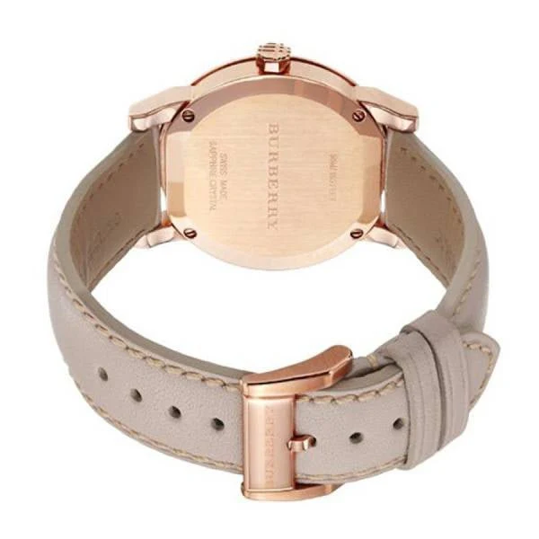BURBERRYBU91092-389966 Burberry The City Diamonds Gold Dial Beige Leather Strap Watch for Women - BU9131
