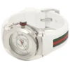 G03412DU01412_7_l_1a107c9b-f399-4ac8-acd3-626baf723b8b Gucci Sync Quartz White Dial White Rubber Strap Unisex Watch - YA137302