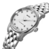 GLJbzYLwd8TTwL0wrqtbEA_fd873d5d-114e-440e-acf9-983544e4bfd4 Mido Baroncelli III Automatic Diamonds White Dial Silver Steel Strap Watch For Women - M7600.4.66.1