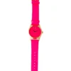 Gucci G Timeless Quartz Pink Dial Pink Leather Strap Watch For Women - YA1264115