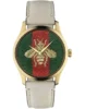 GUCCI-GUCCI-MOD.-YA1265009-McRichard-Designer-Brands-1681749201_1445x_06083d18-93ec-4b90-b1cf-a77ee3ec1096 Gucci G Timeless Quartz Red & Green Dial Beige Leather Strap Watch For Women - YA1265009