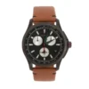 GUCCIYA1262711-639436_3fafeb2e-37c6-44bf-97a2-d403045513a2 Gucci G-Timeless Chronograph Black Dial Brown Leather Strap Watch For Men - YA126271