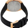 Gucci GG2570 Quartz Black Dial Black Leather Strap Watch For Women - YA142509