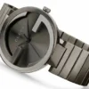 Gucci G Interlocking Quartz Grey Dial Grey Steel Strap Watch For Men - YA133210