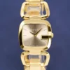 Gucci G Gucci Brown Dial Rose Gold Steel Strap Watch For Women - YA125408