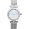 Gucci-Diamantissima-YA141504 Gucci Diamantissima Quartz Diamonds Mother of Pearl Dial Silver Mesh Bracelet Watch for Women - YA141504