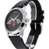 Gucci G Timeless Bee Black Dial Black Leather Strap Watch For Women - YA1264067