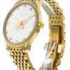 Gucci G Timeless Quartz Silver Dial Gold Steel Strap Watch For Women - YA1264155