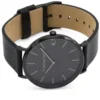 IMG_0150-1 Coach Charles Black Dial Black Leather Strap Watch for Men - 14602434