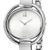 K4F2N116-2 Calvin Klein Impetuous Silver Dial Silver Steel Strap Watch for Women - K4F2N116