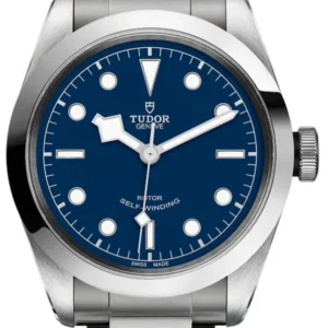 M79540-0004 Tudor Black Bay Automatic Blue Dial Silver Steel Strap Watch for Men - M79540-0004