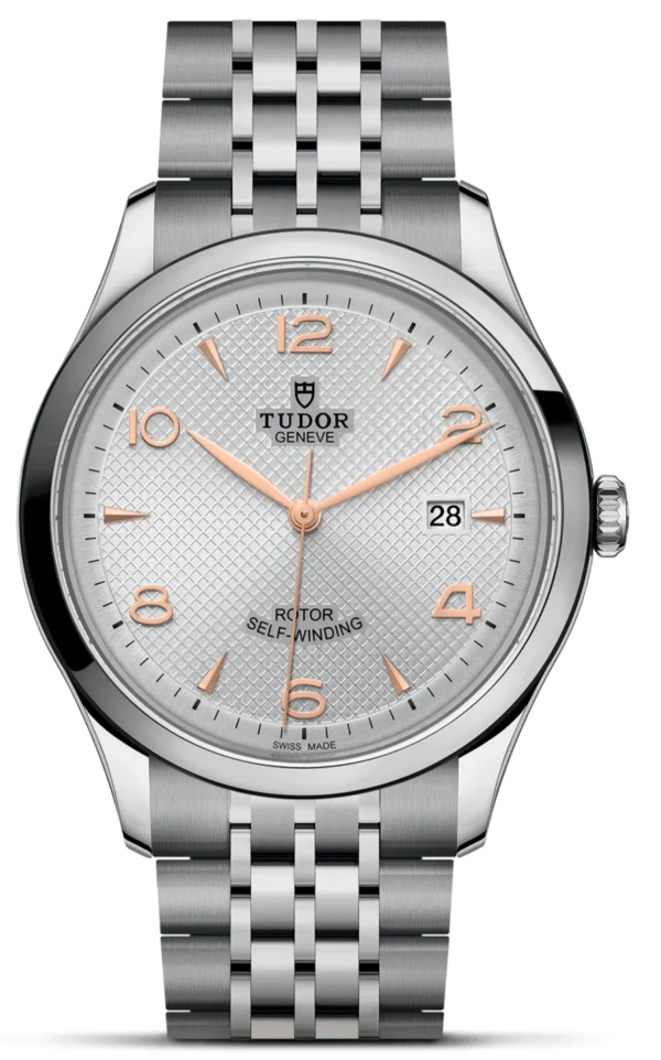 M91650-0001 Tudor 1926 Automatic Silver Dial Silver Steel Strap Watch for Men - M91650-0001