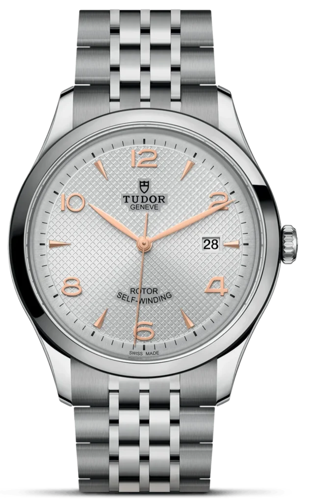 Tudor 1926 Automatic Silver Dial Silver Steel Strap Watch for Men - M91650-0001