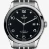 M91650-0004_0 Tudor 1926 Automatic Diamonds Black Dial Silver Steel Strap Watch for Men - M91650-0004