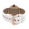 MBM1180_3 Marc Jacobs Amy White Dial White Leather Strap Watch for Women - MBM1180