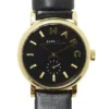 MBM1273-351682 Marc Jacobs Baker Black Dial Black Leather Strap Watch for Women - MBM1273