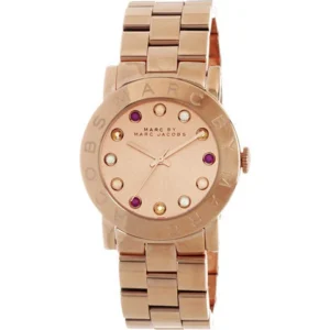 MBM3216-1_a67bdfe6-36bb-48ba-9b3c-052c8ffd33eb Marc Jacobs Amy Dexter Rose Gold Dial Rose Gold Steel Strap Watch for Women - MBM3216