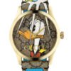 MONACO-Gucci-Timepieces-G-Timeless-YA1264167_002 Gucci G Timeless Disney Donald Duck Brown Dial Brown Leather Strap Watch For Women - YA1264167