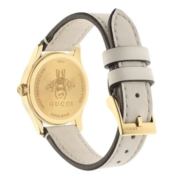 MONACO-Gucci-Timepieces-G-Timeless-YA1265009_001 Gucci G Timeless Quartz Red & Green Dial Beige Leather Strap Watch For Women - YA1265009