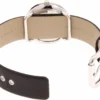 Marc Jacobs Amy Black Dial Black Leather Strap Watch for Women - MBM1140