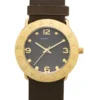 Marc Jacobs Amy Grey Dial Grey Leather Strap Watch for Women - MBM1153