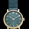 Marc_By_Marc_Jacobs-MBM1268_4-939450 Marc Jacobs Baker Green Dial Green Leather Strap Watch for Women - MBM1268