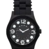 Marc_By_Marc_Jacobs-MBM2527_e5490b1a-b798-4a91-8fad-3eda9431e35d Marc Jacobs Pelly Black Dial Black Silicone Strap Watch for Women - MBM2527