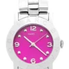 Marc_By_Marc_Jacobs-MBM8623-170113 Marc Jacobs Amy Pink Dial Silver Steel Strap Watch for Women - MBM8623