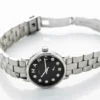 Marc Jacobs Blade Black Dial Silver Steel Strap Watch for Women - MBM8672