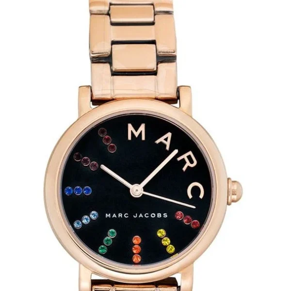 Marc_Jacobs-MJ3569_0139a725-288f-4f33-a430-69dba6f64b50 Marc Jacobs Roxy Black Dial Rose Gold Steel Strap Watch for Women - MJ3569
