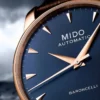 Mido-Baroncelli-Midnight-Blue-gents-3_6353c489-3094-43e6-b6b6-4e4888ab72b1 Mido Baroncelli Automatic Midnight Blue Dial Brown Leather Strap Watch For Women - M7600.3.65.8