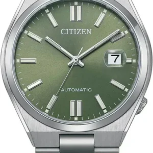 NJ0158-89Z Citizen x Pantone Automatic Peaceful Green Dial Silver Steel Strap Watch For Men - NJ0158-89Z