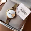P2449603873318_3_34167269 Calvin Klein Authentic White Dial Rose Gold Mesh Bracelet Watch for Women - K8G23526