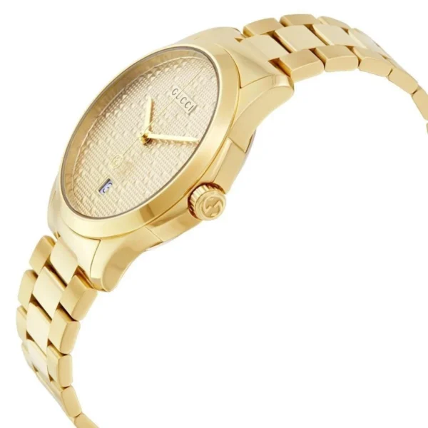 ReplicaYA126461_G-timelessYellowGold...-857450_c02c003a-6ff3-4b19-98e6-e0b573c9b219 Gucci G Timeless Gold Dial Gold Steel Strap Watch For Women - YA126553