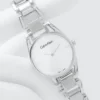 Calvin Klein Dainty Diamonds Silver Dial Sliver Steel Strap Watch for Women - K7L2314T