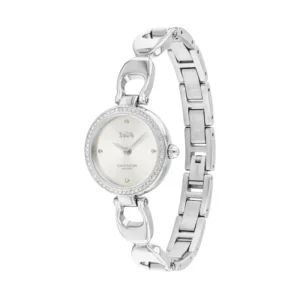 V-302606304_1_800 Coach Park Crystals Silver Dial Silver Steel Strap Watch for Women - 14503170
