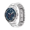 V-302611304_1_800 Coach Kent Chronograph Blue Dial Silver Steel Strap Watch for Men - 14602555