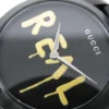 WcKB9S8yp6UfGqLSogd2xG-107326 Gucci G Timeless Ghost Black Dial Black Rubber Strap Unisex Watch - YA1264017