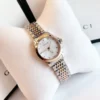 Gucci G Timeless Diamonds Mother of Pearl Dial Two Tone Mesh Bracelet Watch For Women - YA126514
